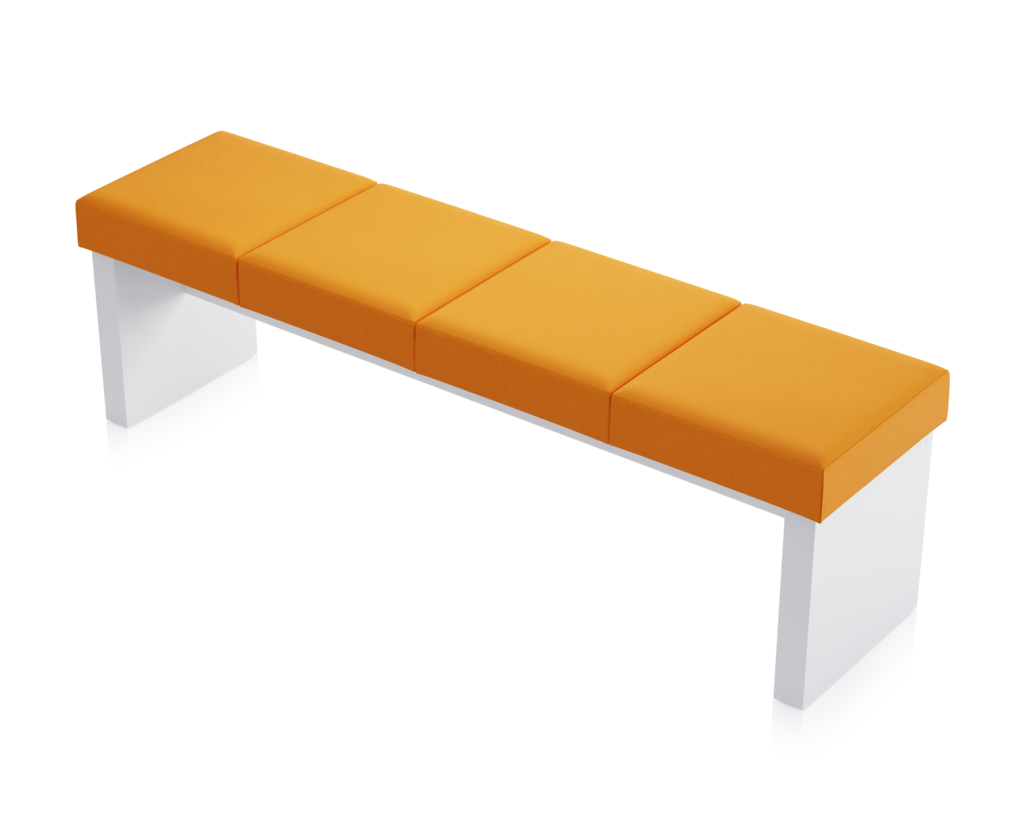Ławka Solid Biała